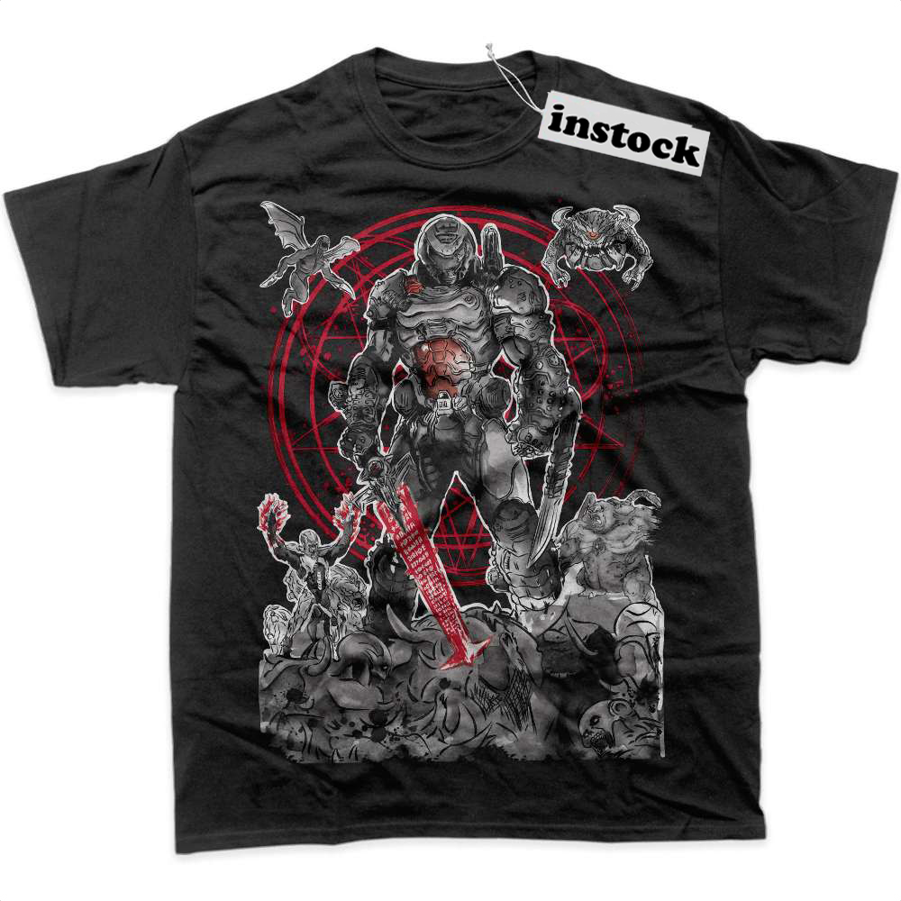 DOOM Eternal Shirt, Game Shirt, Graphic T-Shirt