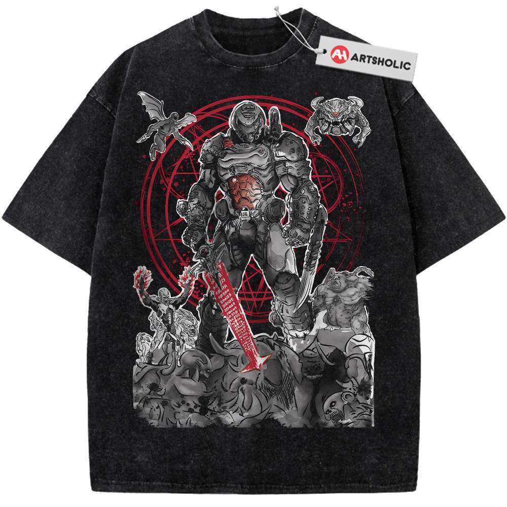 DOOM Eternal Shirt, Game Shirt, Vintage T-Shirt