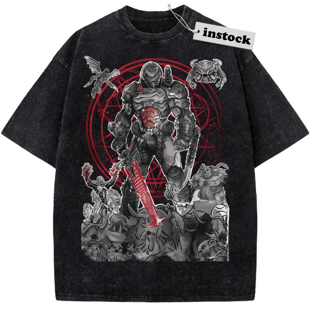 DOOM Eternal Shirt, Game Shirt, Vintage T-Shirt