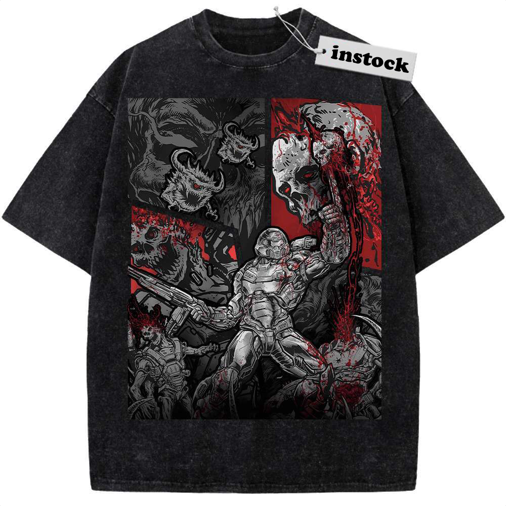 DOOM Eternal Shirt, Game Shirt, Vintage Tee