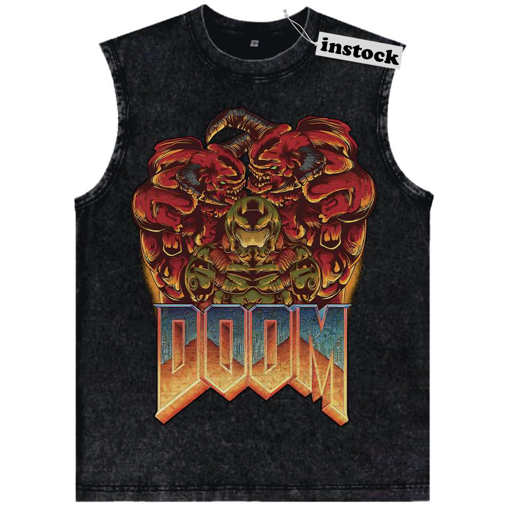 DOOM Eternal Tank Top, Game Tank Top, Vintage Tank Top