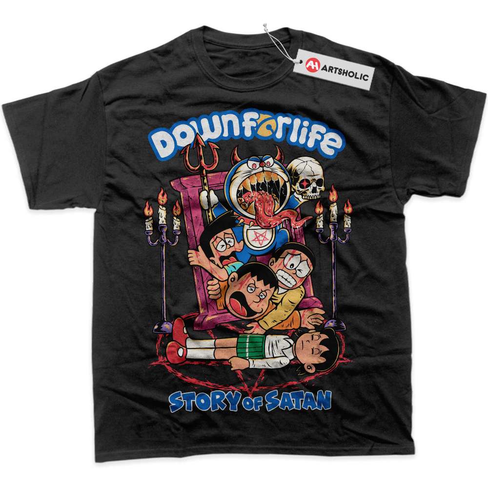 Alternative view of Doraemon Shirt, Anime Shirt, Graphic T-Shirt