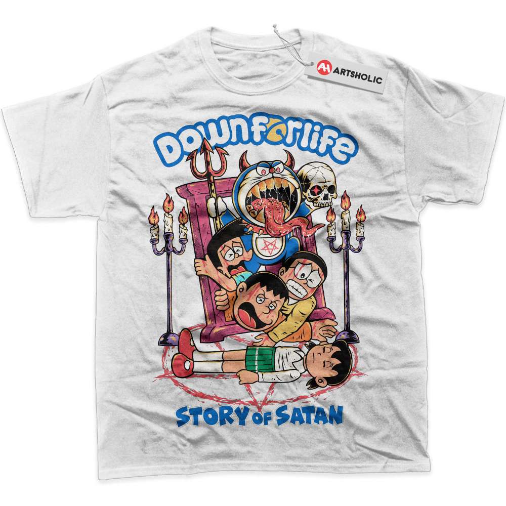 Doraemon Shirt, Anime Shirt, Graphic T-Shirt