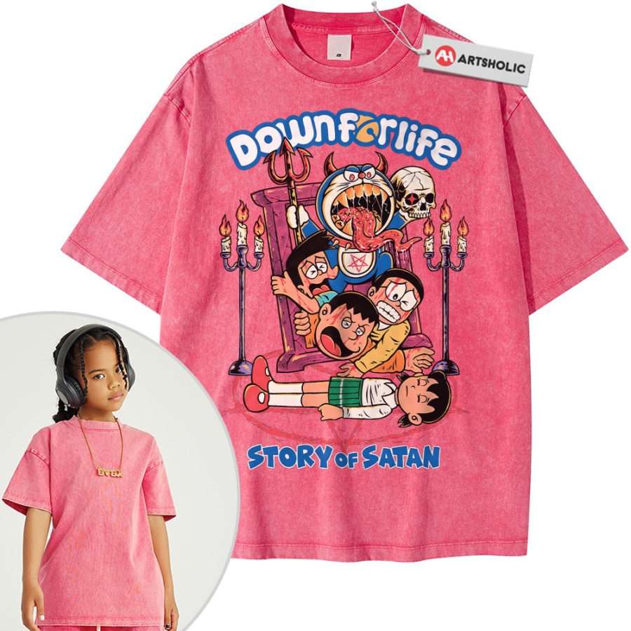 Doraemon Shirt For Kids, Anime Shirt For Kids, Vintage T-Shirt For Kids - Image 10