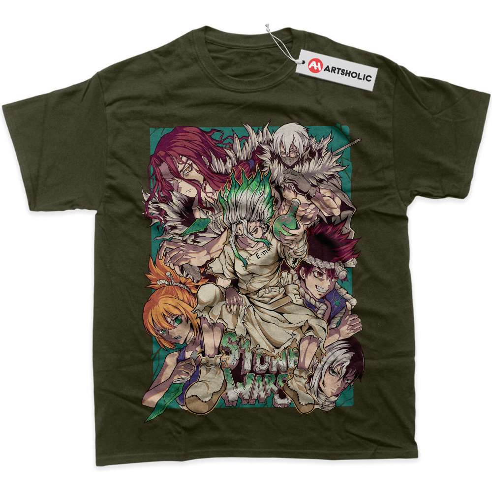 Dr Stone Shirt, Anime Shirt, graphic Tee