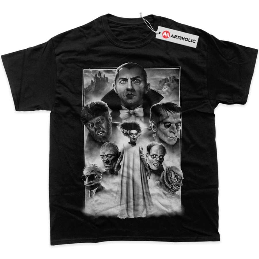 Alternative view of Dracula Shirt, Halloween Shirt, Horror Shirt, Graphic T-Shirt
