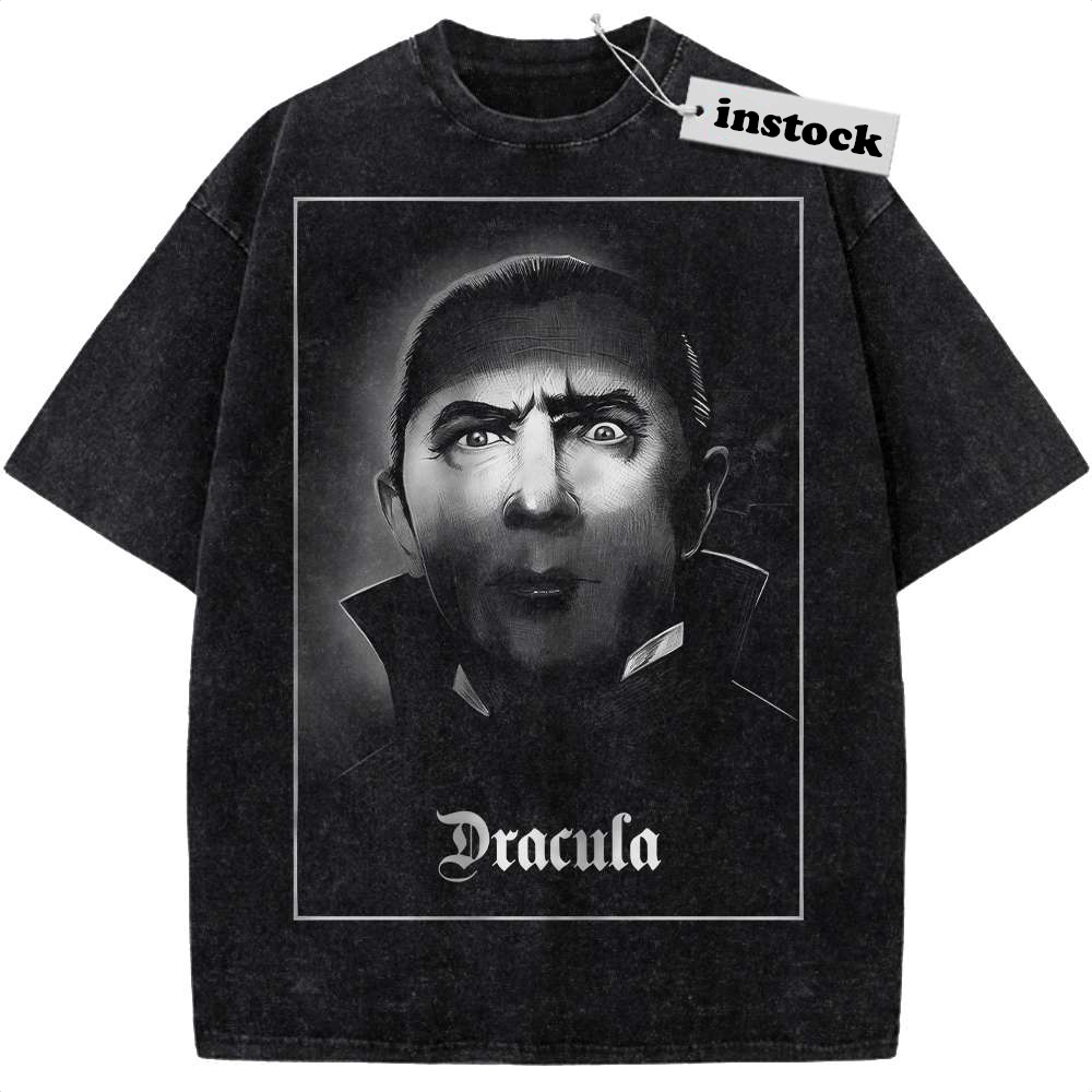 Dracula Shirt, Halloween Shirt, Horror Shirt, Vintage T-Shirt