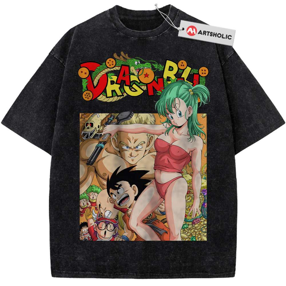 Alternative view of Dragon Ball Shirt, DBZ Shirt, Anime Shirt, Vintage T-Shirt
