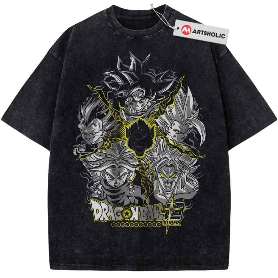 Alternative view of Dragon Ball Shirt, DBZ Shirt, Anime Shirt, Vintage T-Shirt