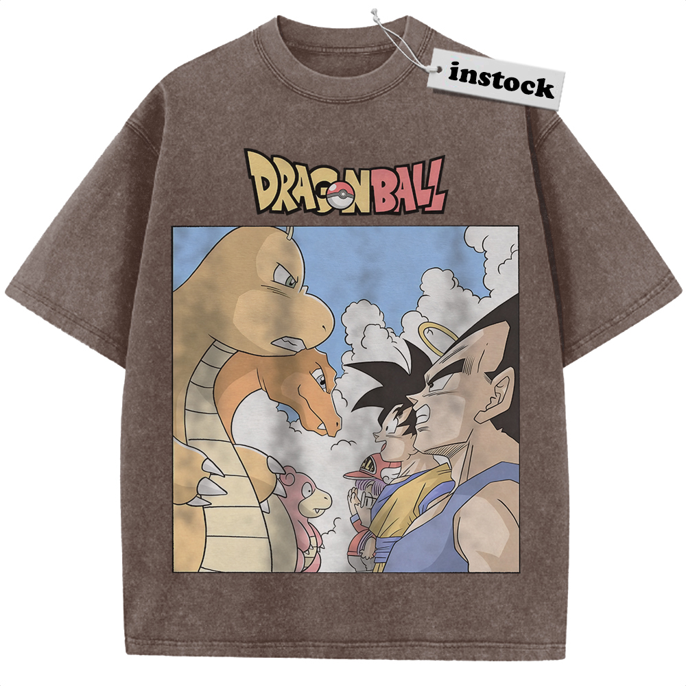 Dragon Ball Shirt, Pokemon shirt, Anime Shirt, Vintage Tee
