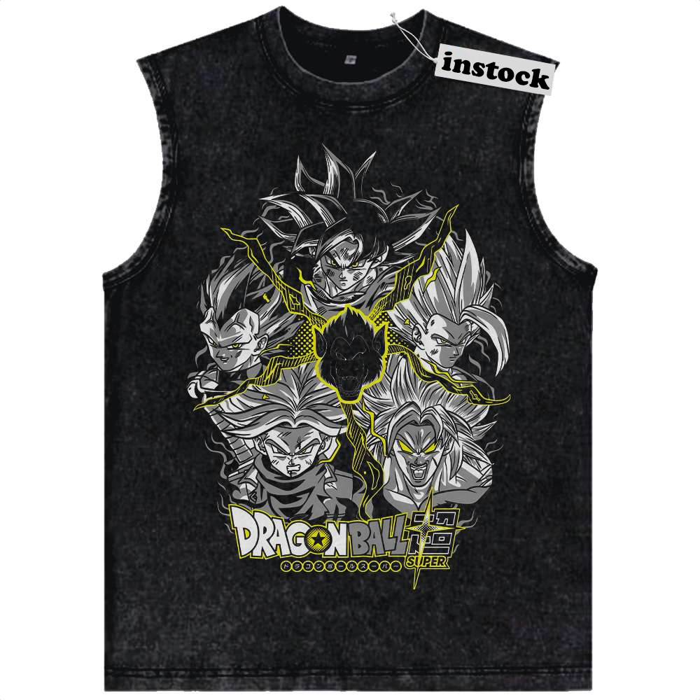 Dragon Ball Tank Top, DBZ Tank Top, Anime Tank Top, Vintage Tank Top