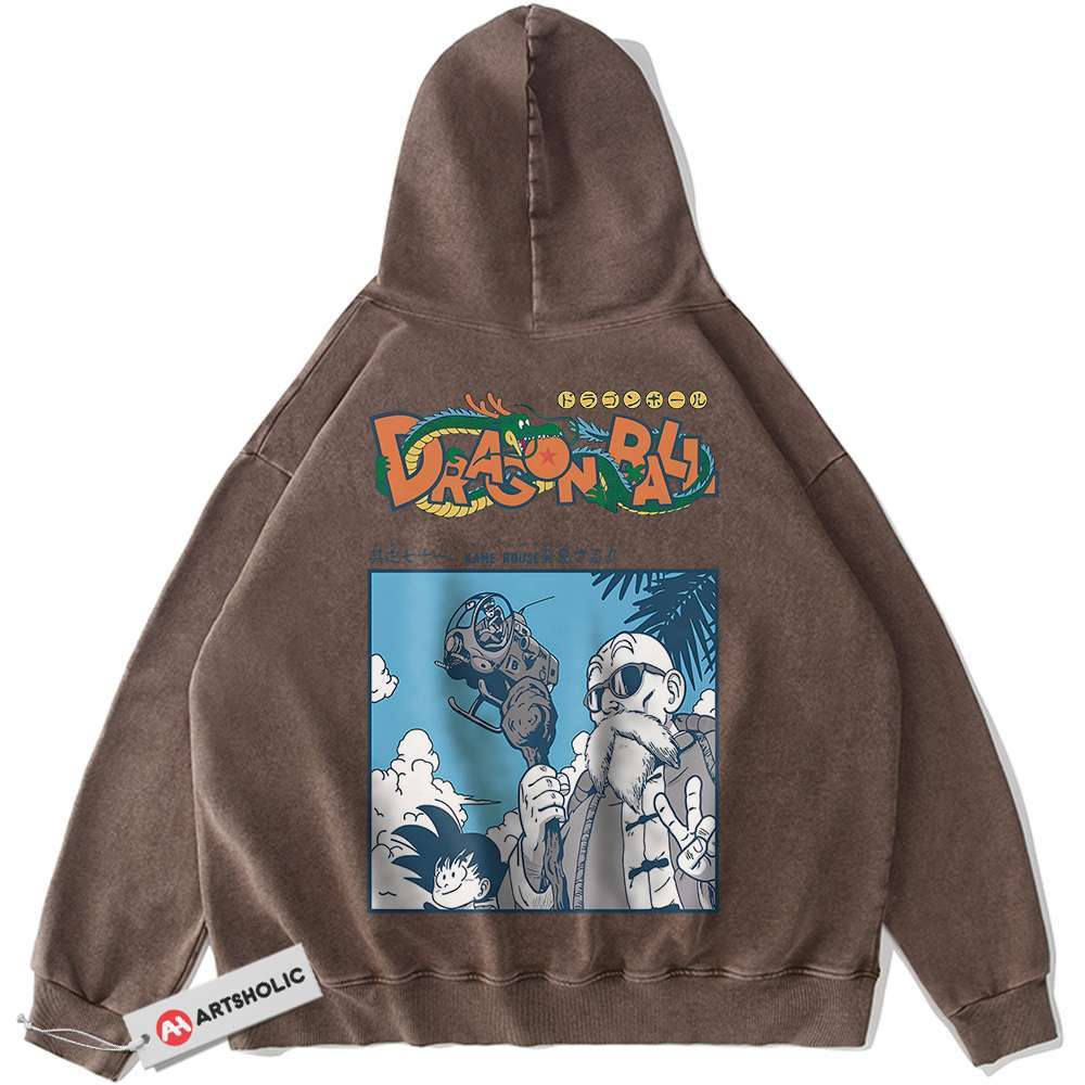 Alternative view of Dragon Ball Z Hoodie, DBZ Hoodie, Anime Hoodie, Vintage Hoodie