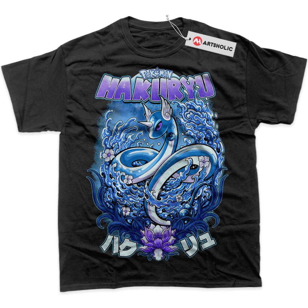 Alternative view of Dragonair Shirt, Pokemon Shirt, Anime Shirt, Graphic T-Shirt