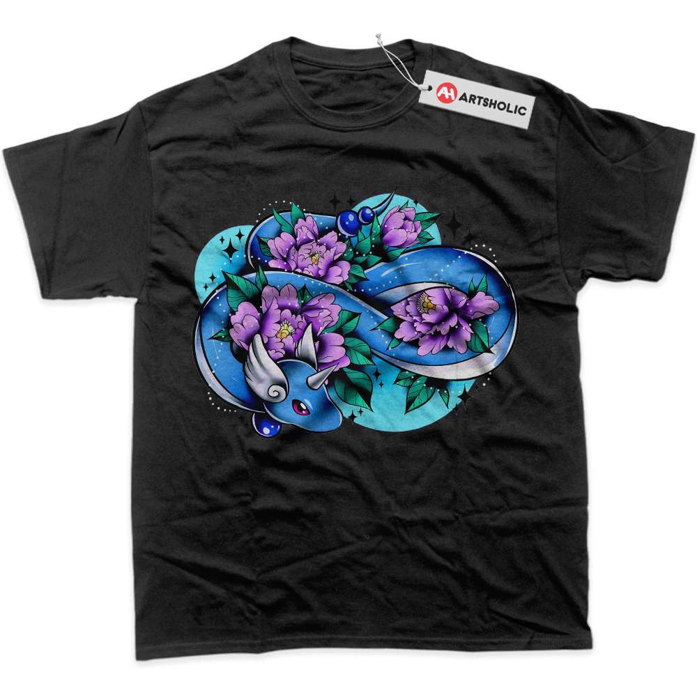 Alternative view of Dragonair Shirt, Pokemon Shirt, Anime Shirt, Graphic T-Shirt