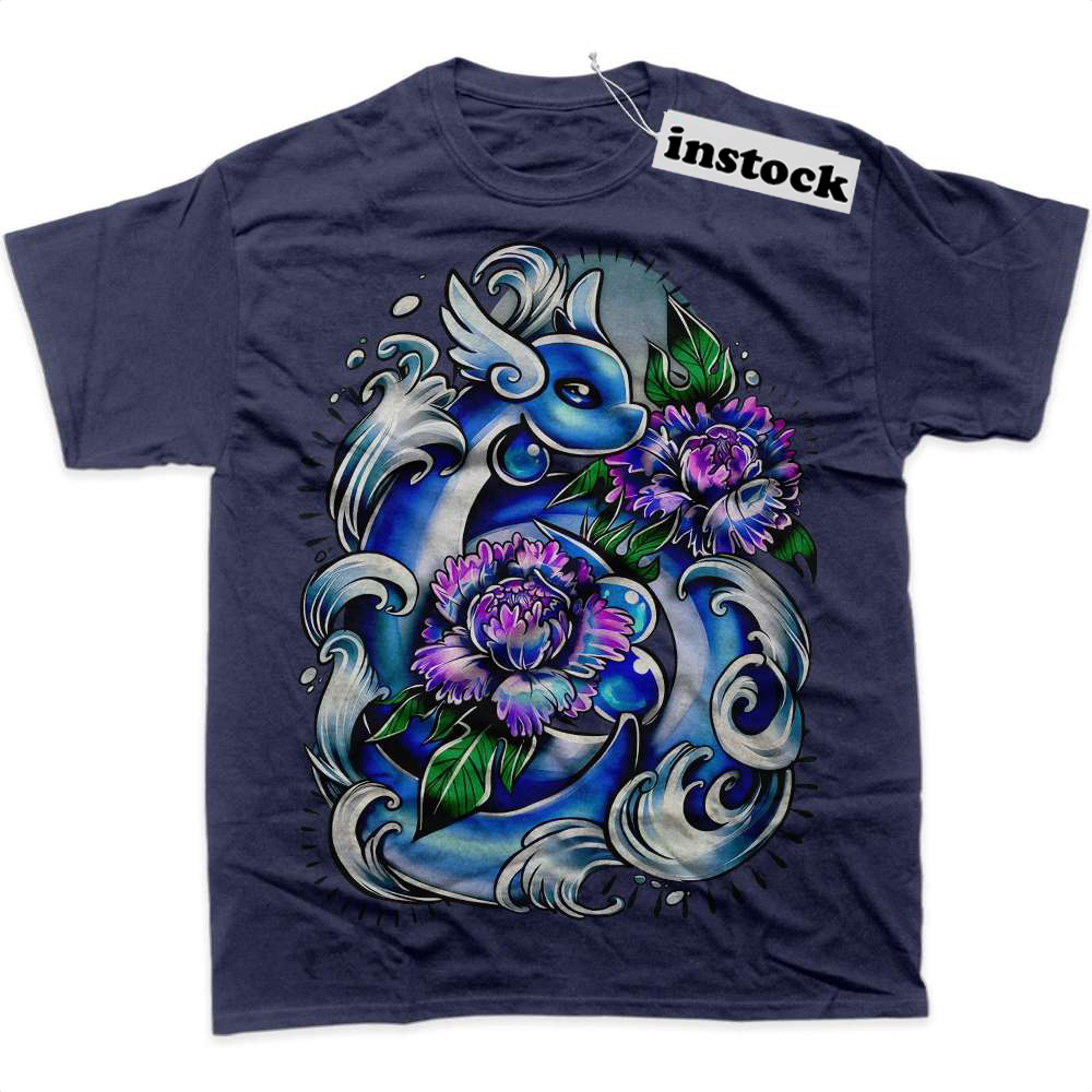 Dragonair Shirt, Pokemon Shirt, Anime Shirt, Graphic Tee