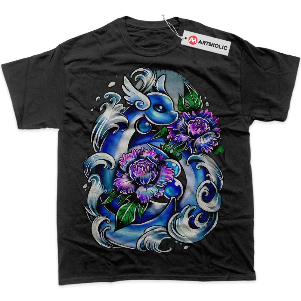 Alternative view of Dragonair Shirt, Pokemon Shirt, Anime Shirt, Graphic Tee