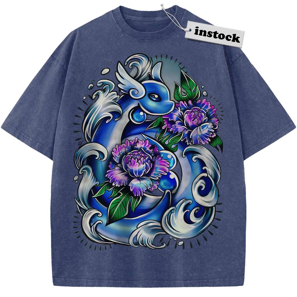 Dragonair Shirt, Pokemon shirt, Anime Shirt, Vintage Tee