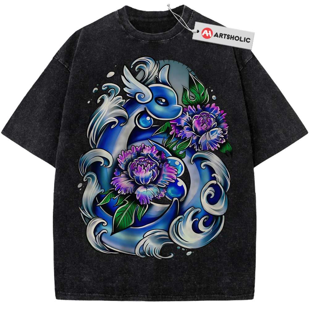 Alternative view of Dragonair Shirt, Pokemon shirt, Anime Shirt, Vintage Tee