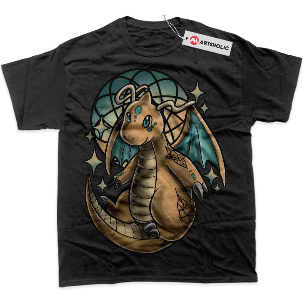 Alternative view of Dragonite Shirt, Pokemon Shirt, Anime Shirt, Graphic Tee