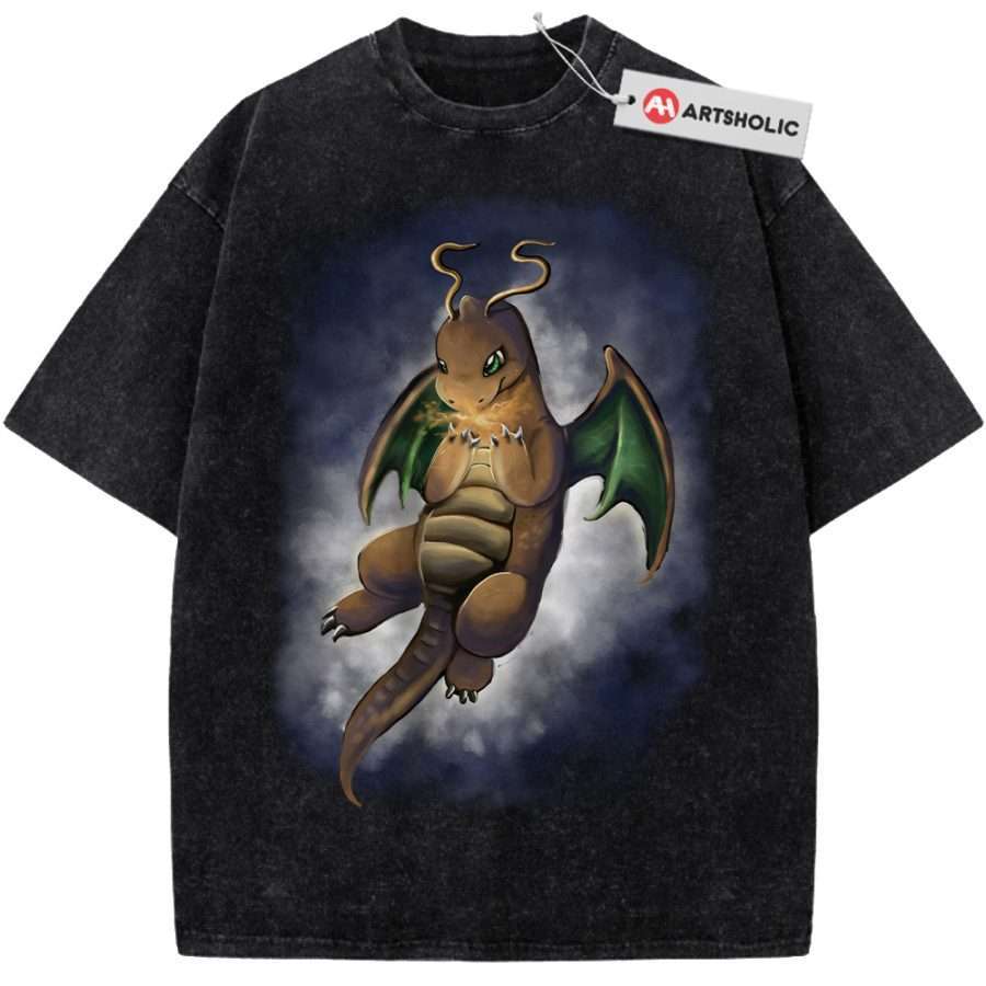 Alternative view of Dragonite Shirt, Pokemon shirt, Anime Shirt, Vintage T-Shirt