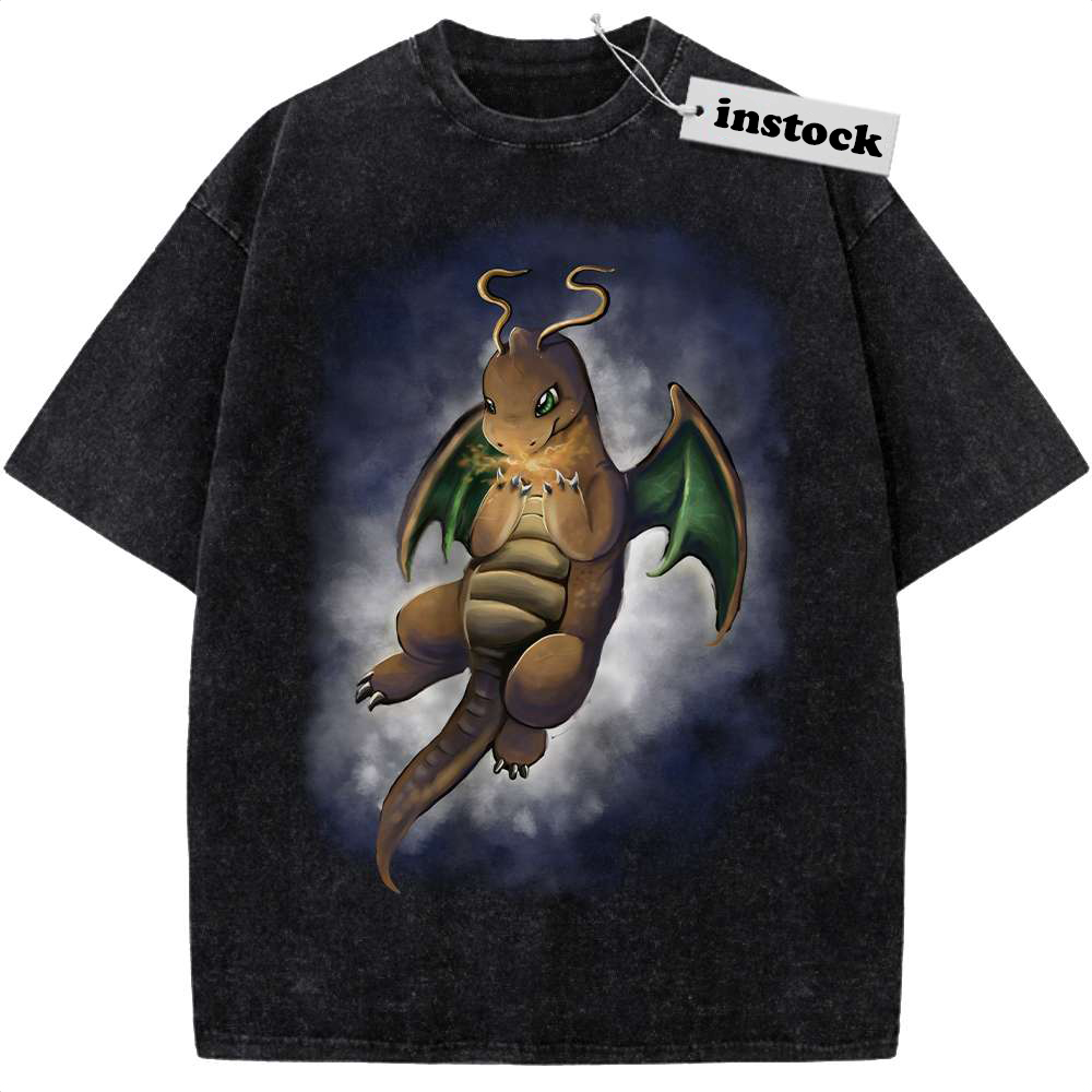 Dragonite Shirt, Pokemon shirt, Anime Shirt, Vintage T-Shirt