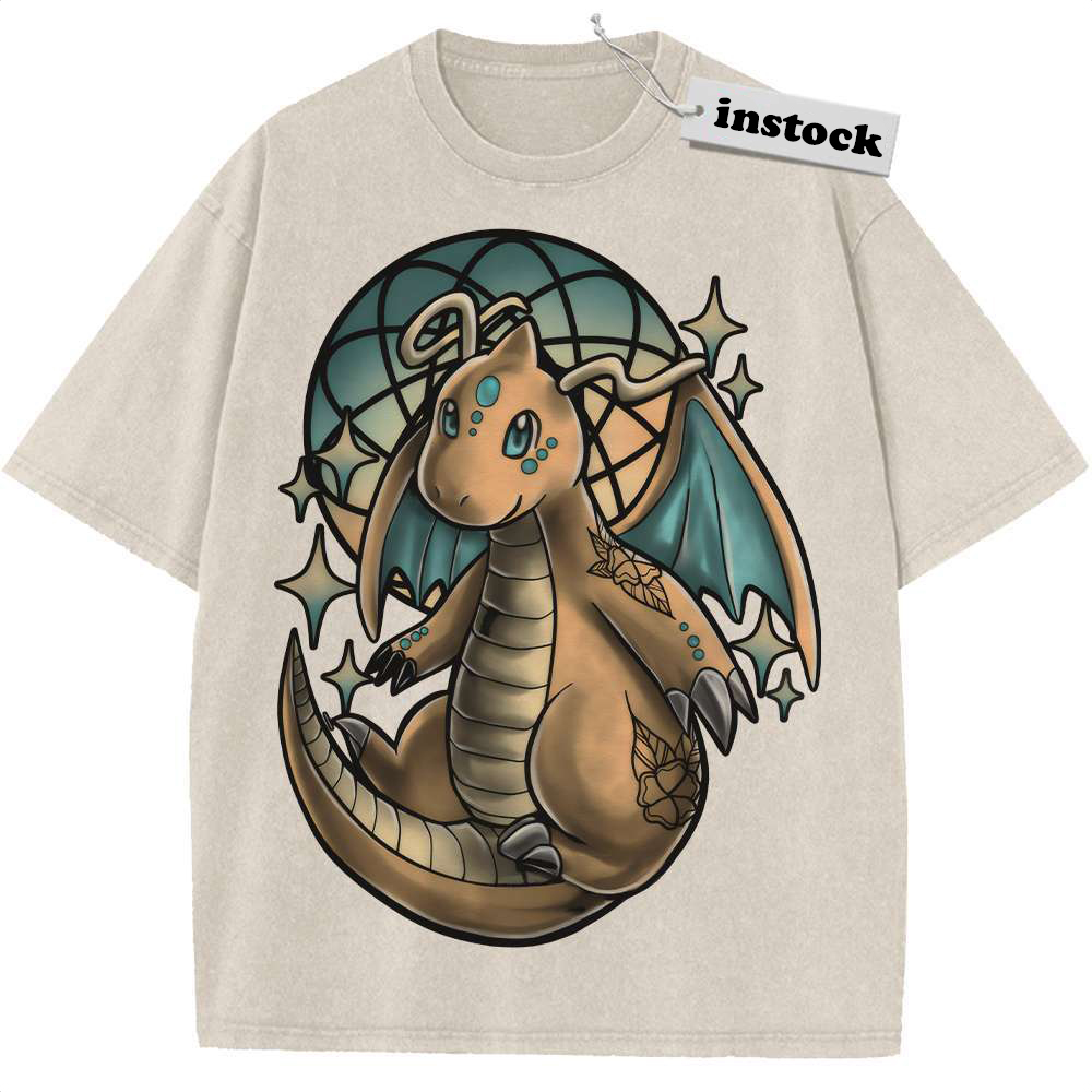 Dragonite Shirt, Pokemon shirt, Anime Shirt, Vintage Tee