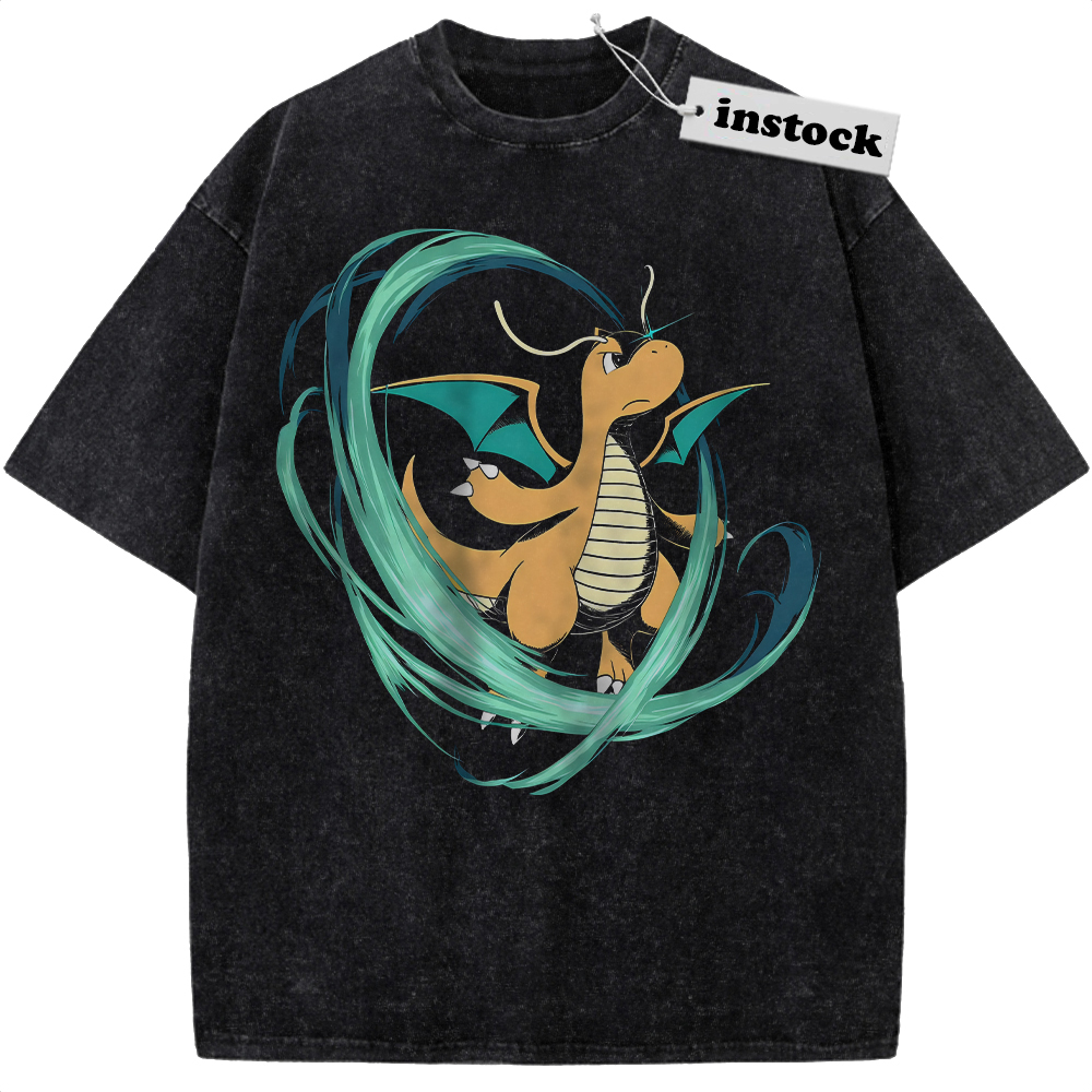 Dragonite Shirt, Pokemon Shirt, PKM Shirt, Anime Shirt, Vintage T-Shirt