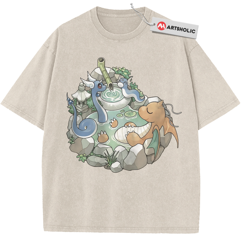 Dratini Shirt, Dragonair Shirt, Dragonite Shirt, Pokemon shirt, Anime Shirt, Vintage Tee