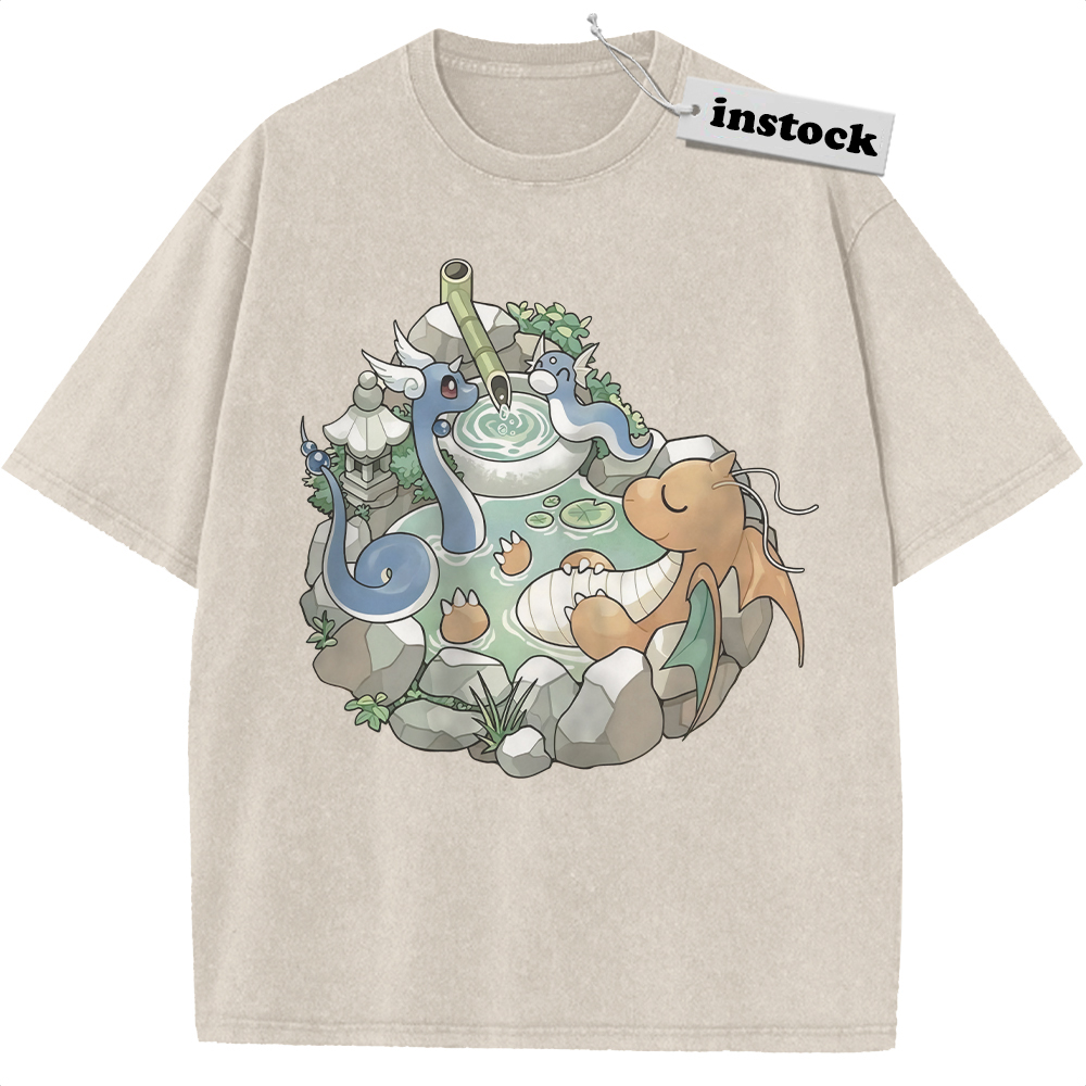 Dratini Shirt, Dragonair Shirt, Dragonite Shirt, Pokemon shirt, Anime Shirt, Vintage Tee
