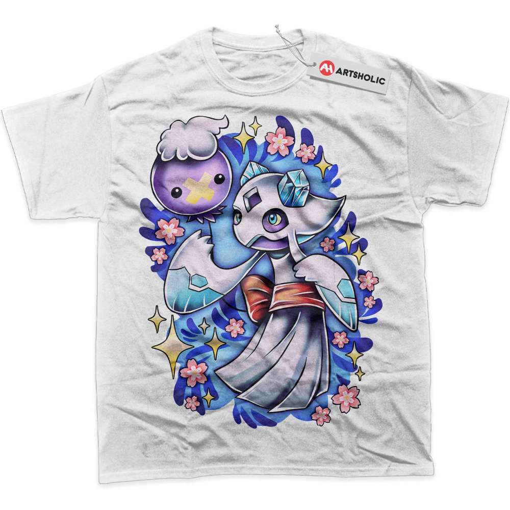 Drifloon and Froslass Shirt, Pokemon Shirt, Anime Shirt, Graphic T-Shirt
