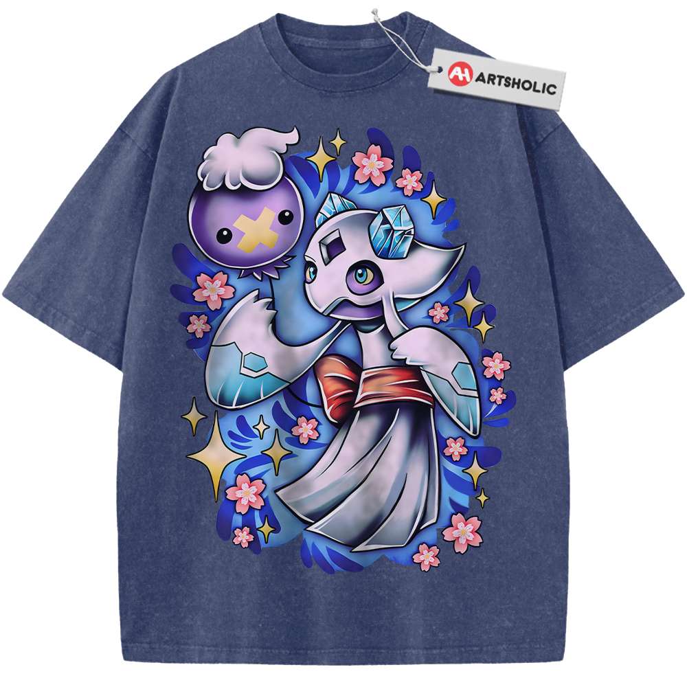 Drifloon and Froslass Shirt, Pokemon shirt, Anime Shirt, Vintage T-Shirt