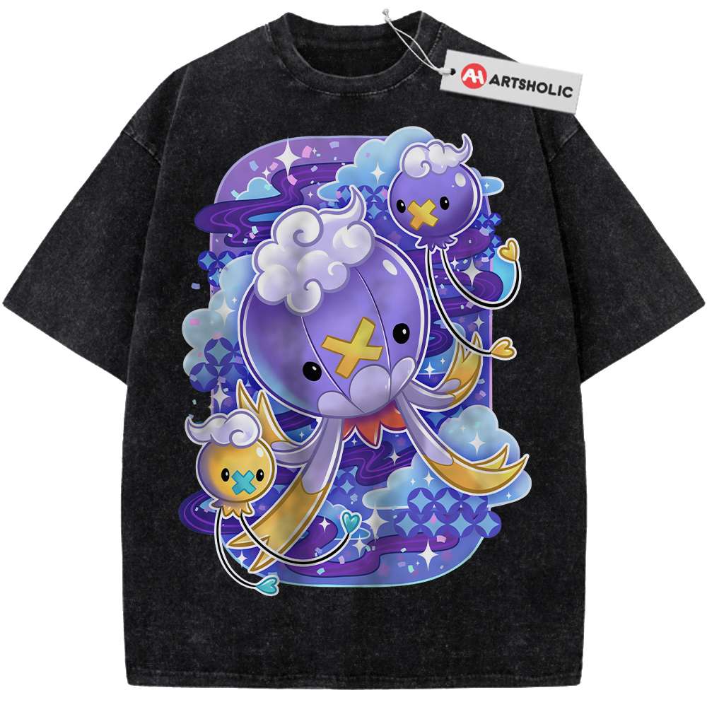 Alternative view of Drifloon Shirt, Drifblim Shirt, Pokemon shirt, Anime Shirt, Vintage Tee