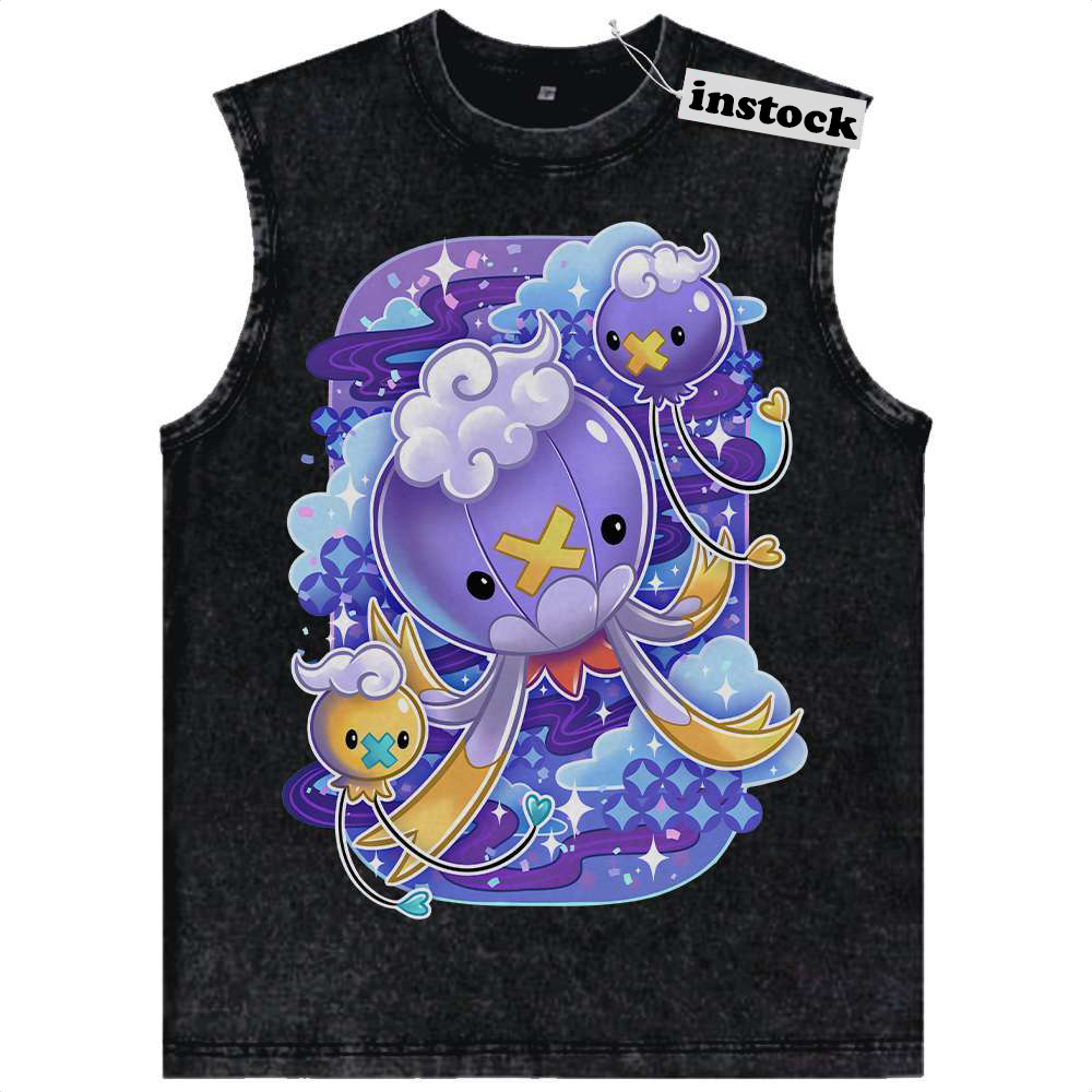 Drifloon Tank Top, Drifblim Tank Top, Pokemon Tank Top, Anime Tank Top, Vintage Tank Top