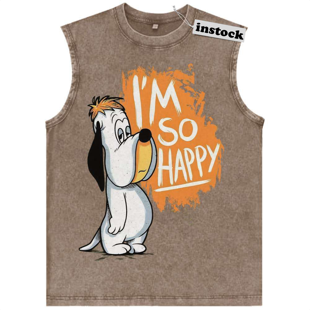 Droopy Tank Top, Dumb-Hounded Tank Top, Animated Tank Top, Vintage Tank Top