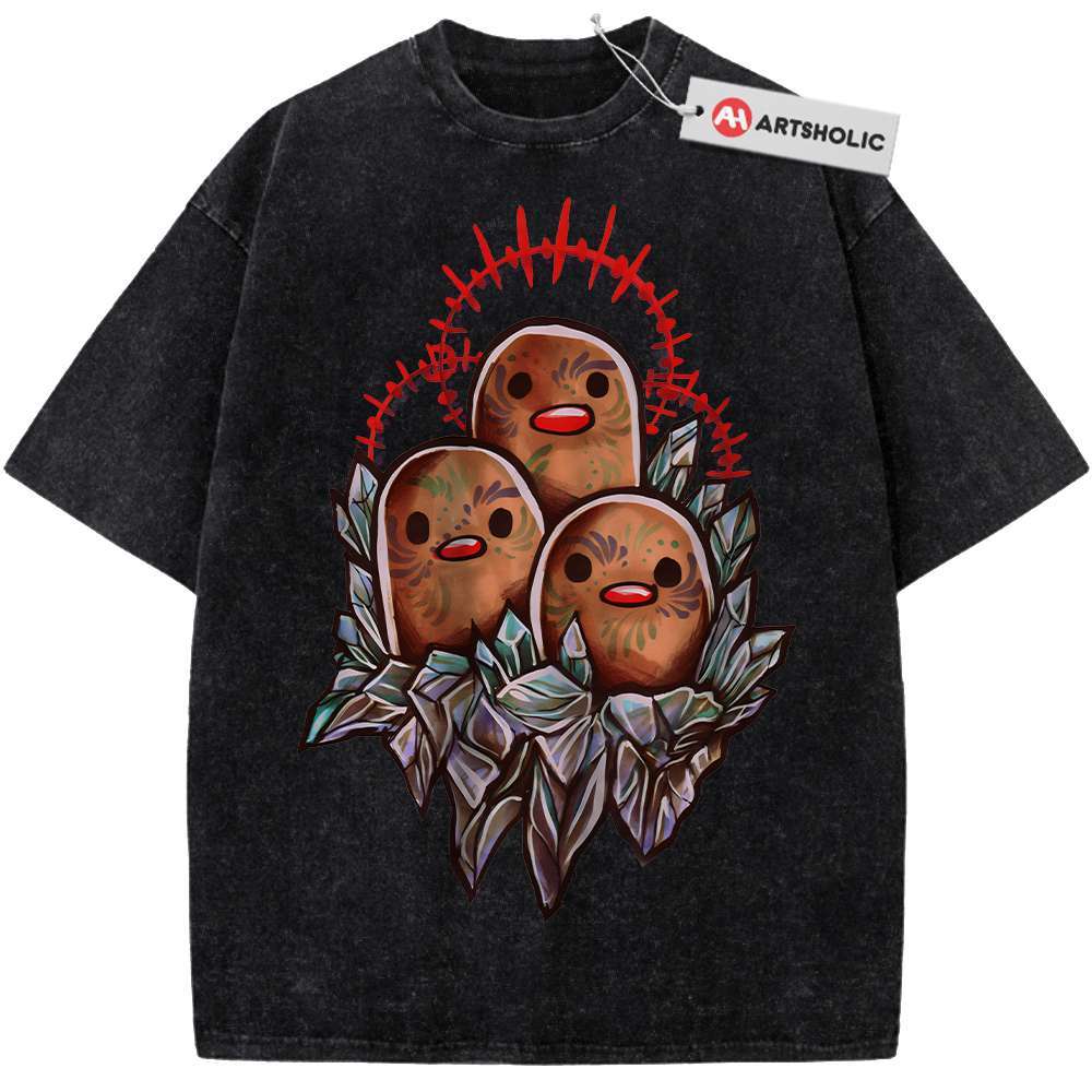 Alternative view of Dugtrio Shirt, Pokemon shirt, Anime Shirt, Vintage Tee