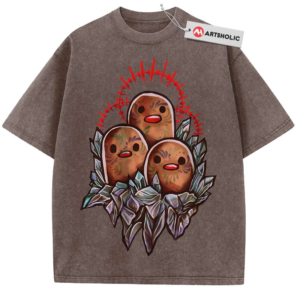 Dugtrio Shirt, Pokemon shirt, Anime Shirt, Vintage Tee