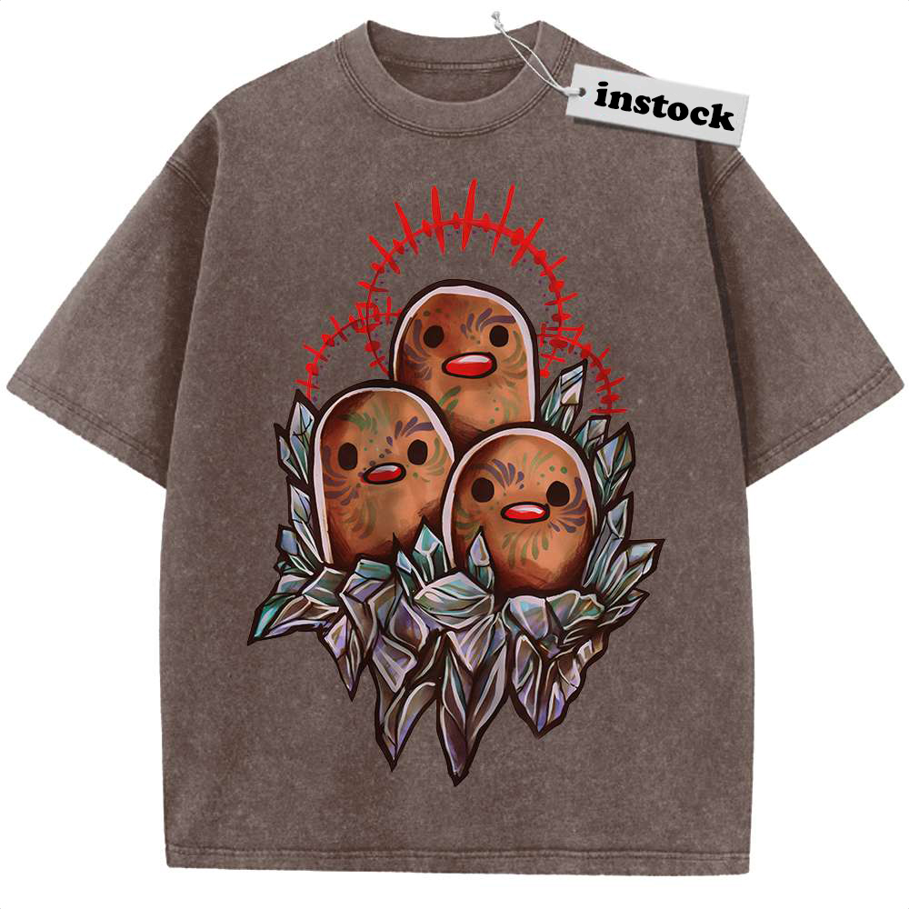 Dugtrio Shirt, Pokemon shirt, Anime Shirt, Vintage Tee