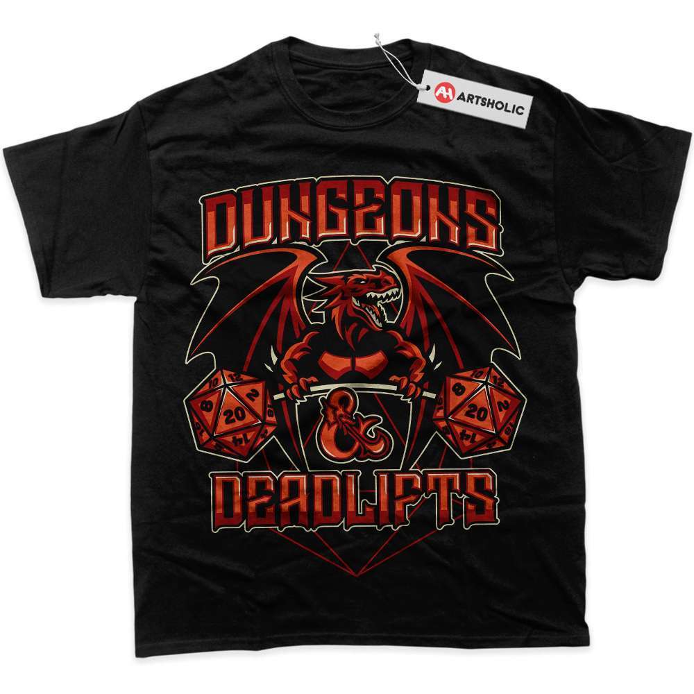 Alternative view of Dungeons and Dragons Shirt, Game Shirt, Graphic T-Shirt