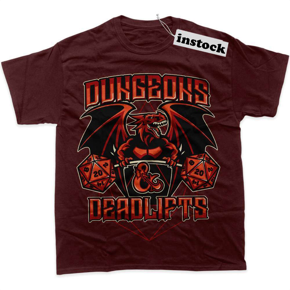 Dungeons and Dragons Shirt, Game Shirt, Graphic T-Shirt