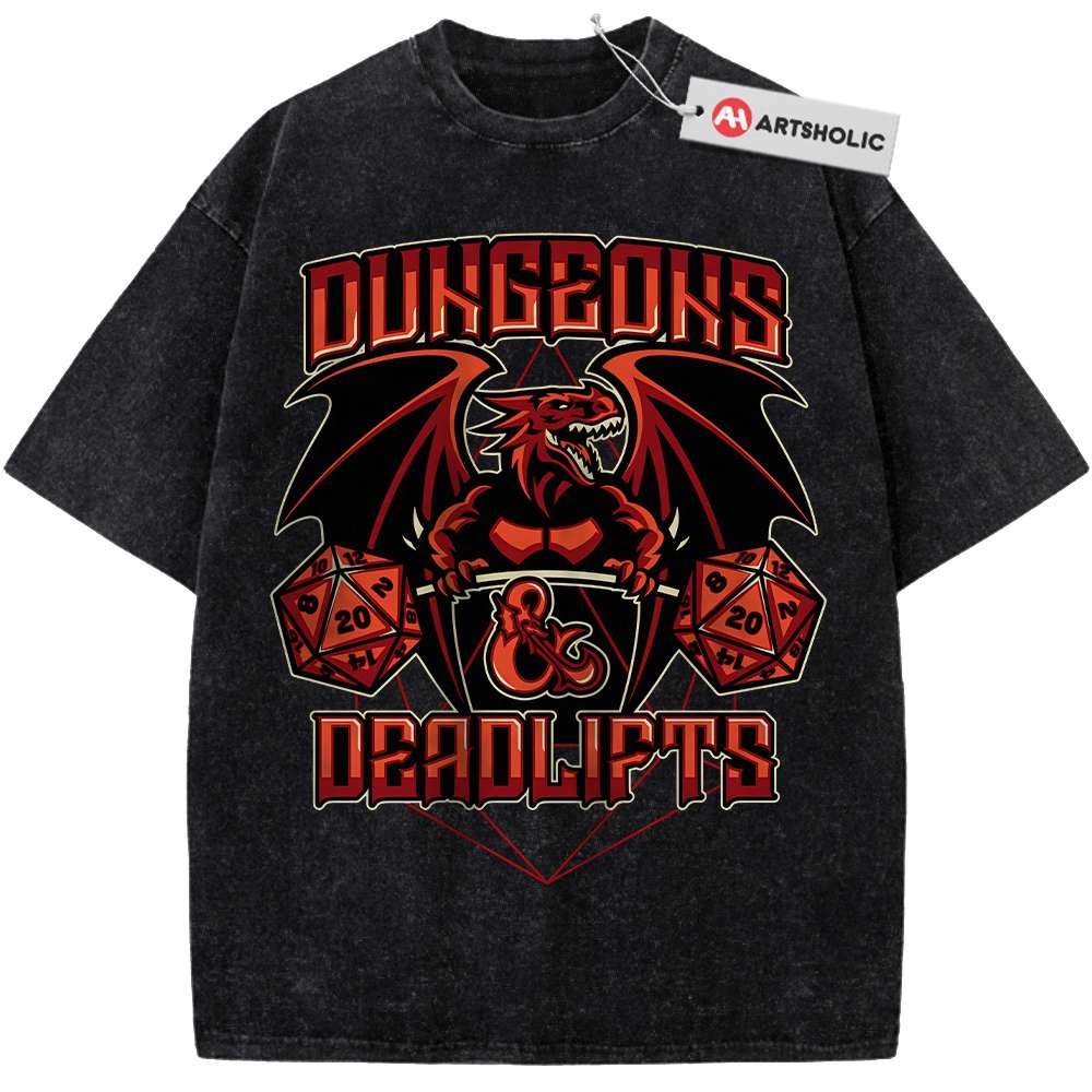Dungeons and Dragons Shirt, Game Shirt, Vintage T-Shirt