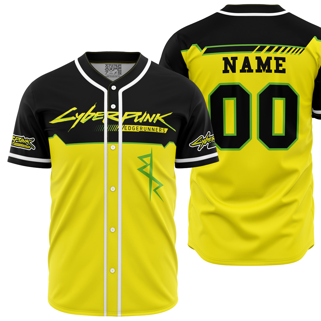 Edgerunners V2 Cyberpunk 2077 Baseball Jersey