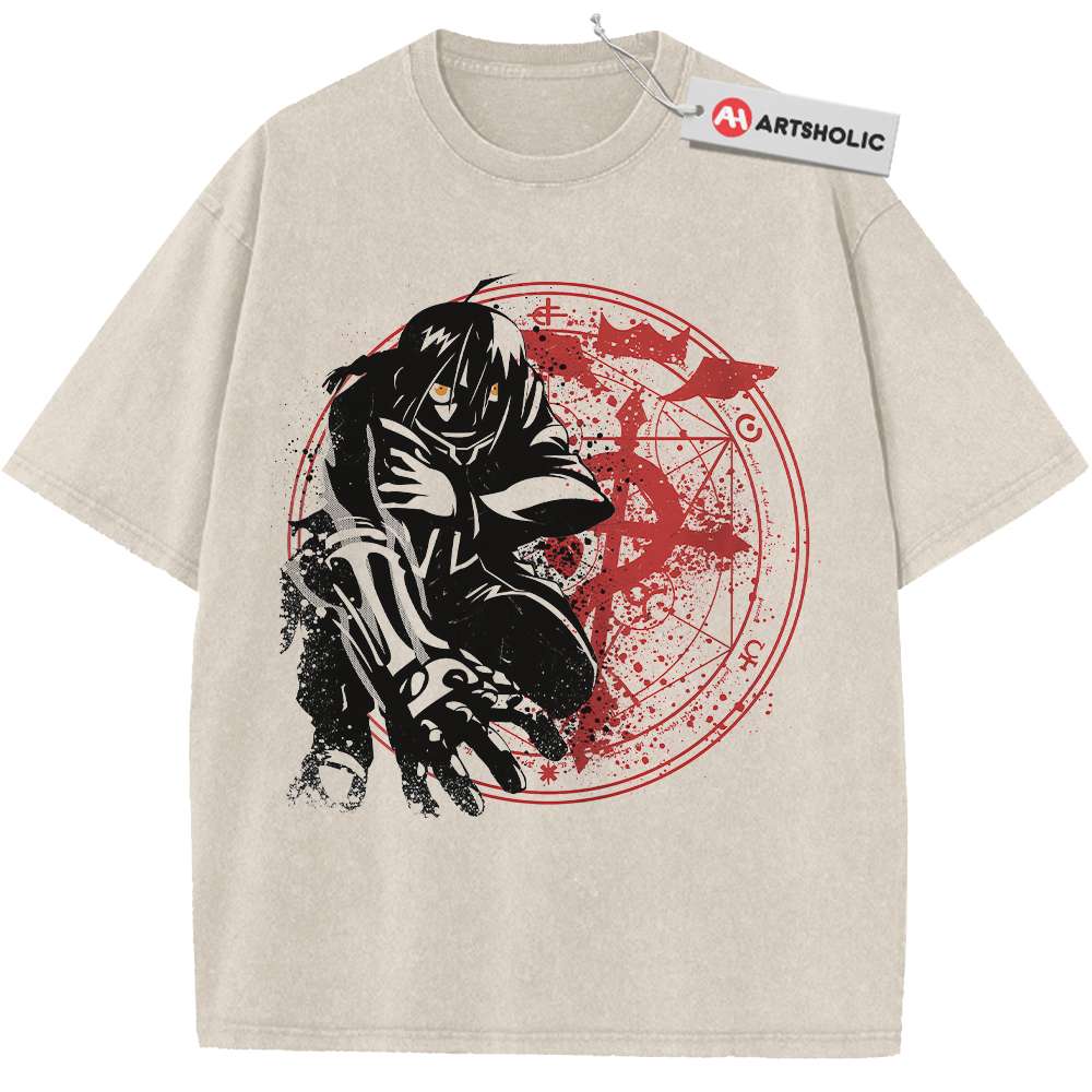 Edward Elric Shirt, Fullmetal Alchemist Shirt, Anime Shirt, Vintage T-Shirt