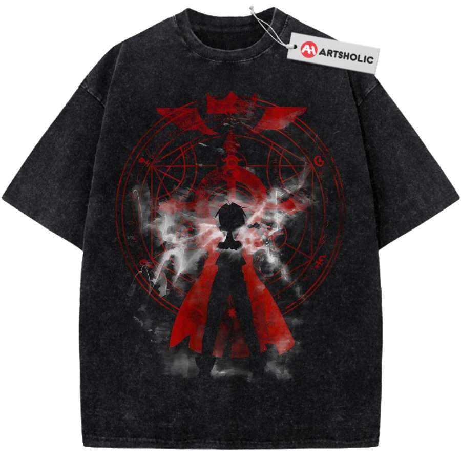 Alternative view of Edward Elric Shirt, Fullmetal Alchemist Shirt, FMA Shirt, Anime Shirt, Vintage T-Shirt