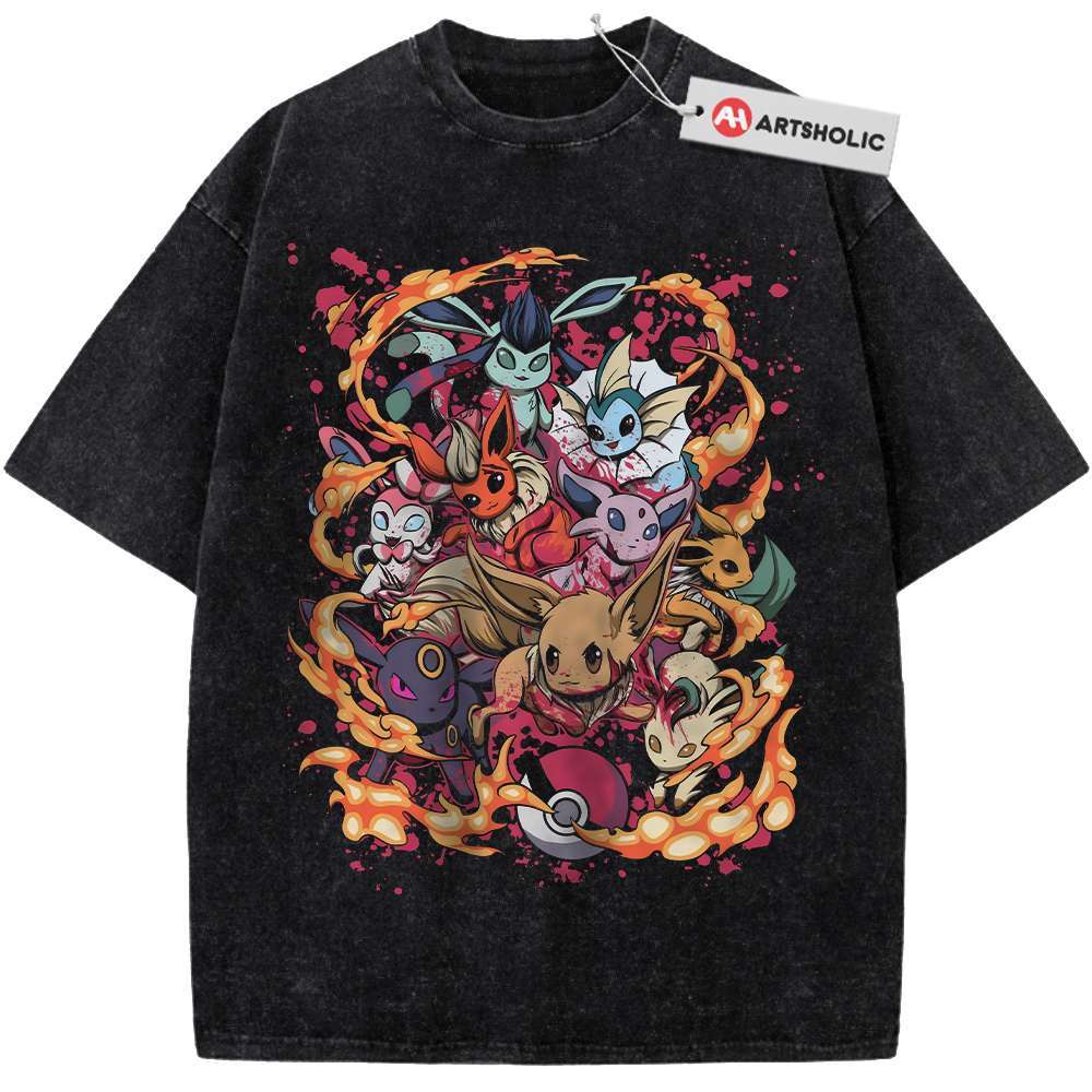 Eevee Shirt, Pokemon shirt, Anime Shirt, Vintage T-Shirt