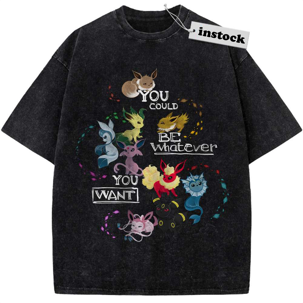 Eevee Shirt, Pokemon shirt, Anime Shirt, Vintage Tee