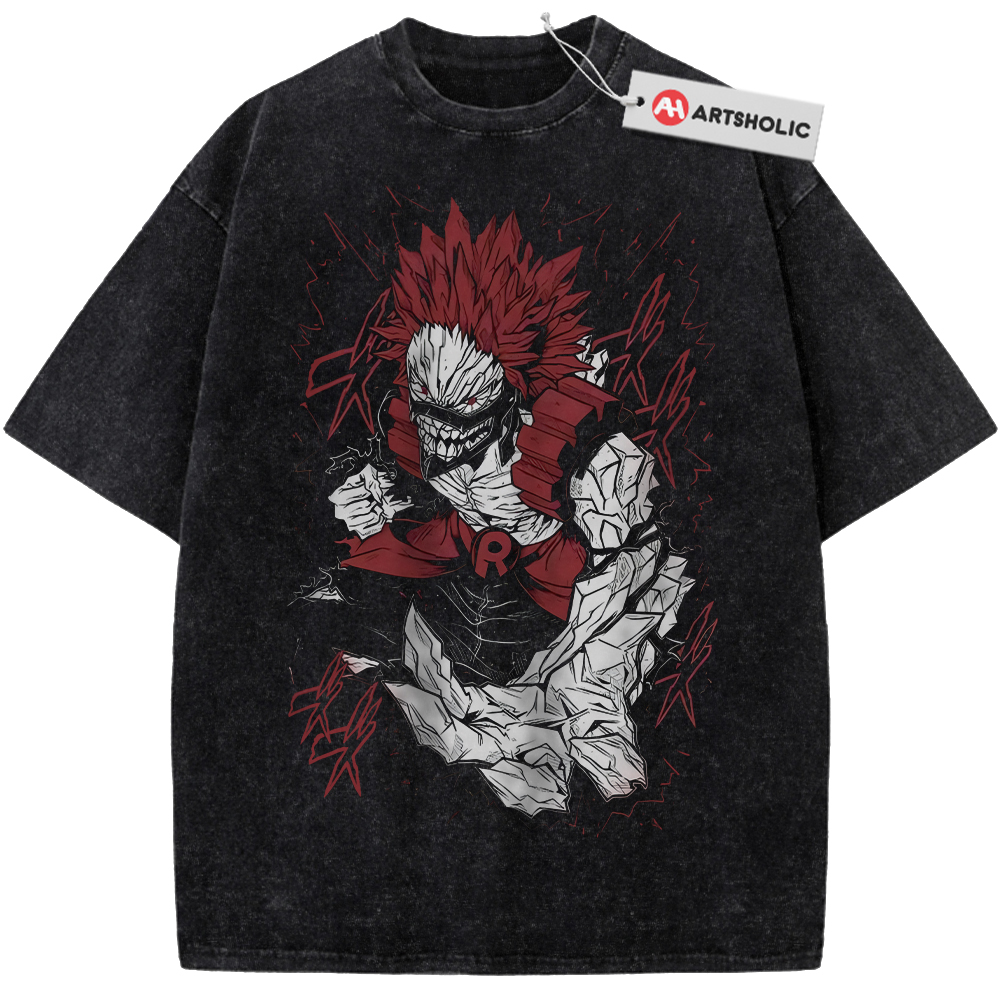 Eijiro Kirishima Shirt, MHA Shirt, Anime Shirt, Vintage T-Shirt