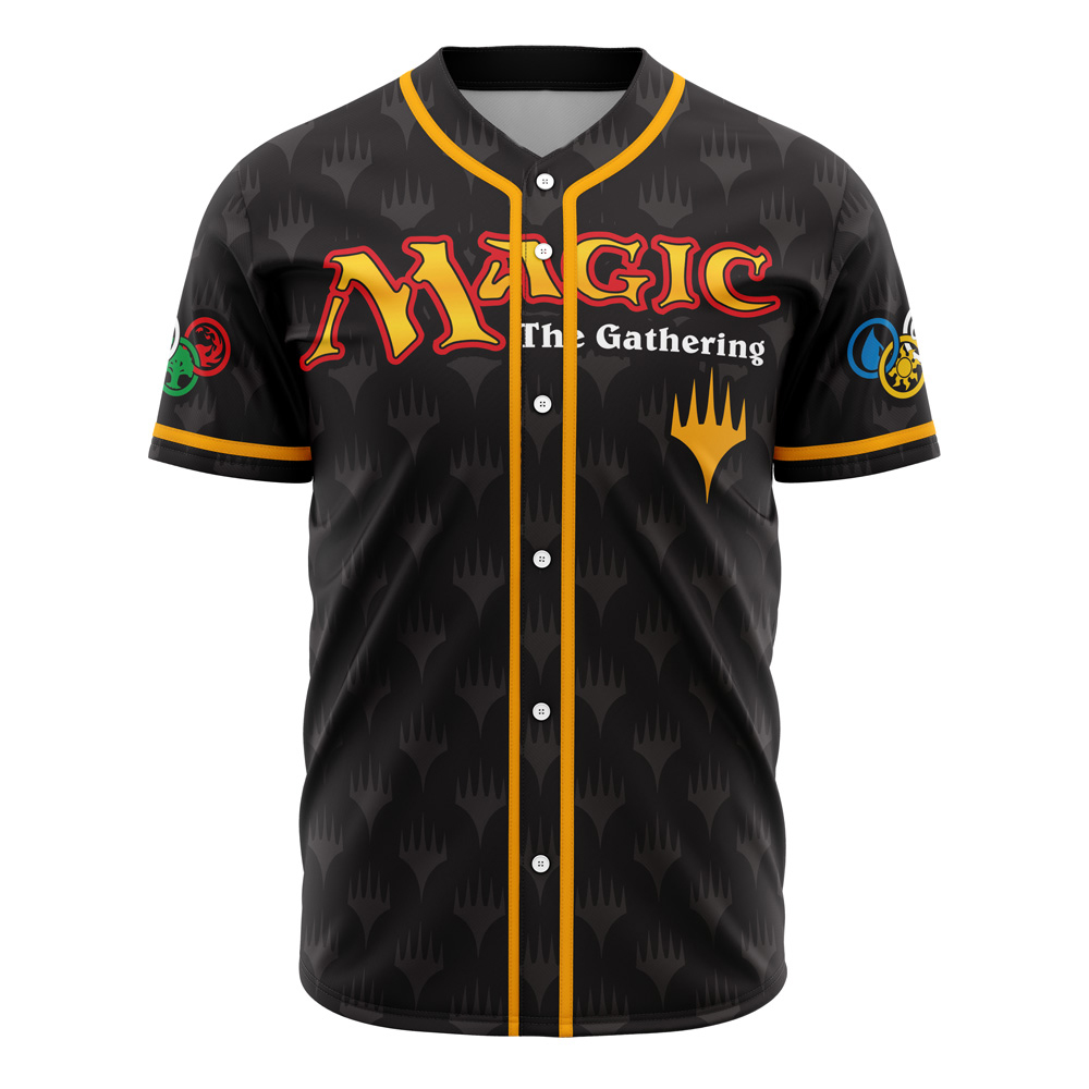 Elements of Magic the Gathering Custom Baseball Jersey - Otaku Hall