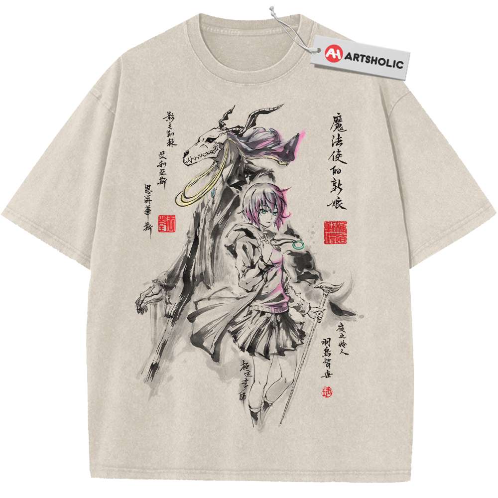 Elias Ainsworth Shirt, Hatori Chise Shirt, The Ancient Magus' Bride Shirt, Anime Shirt, Vintage Tee