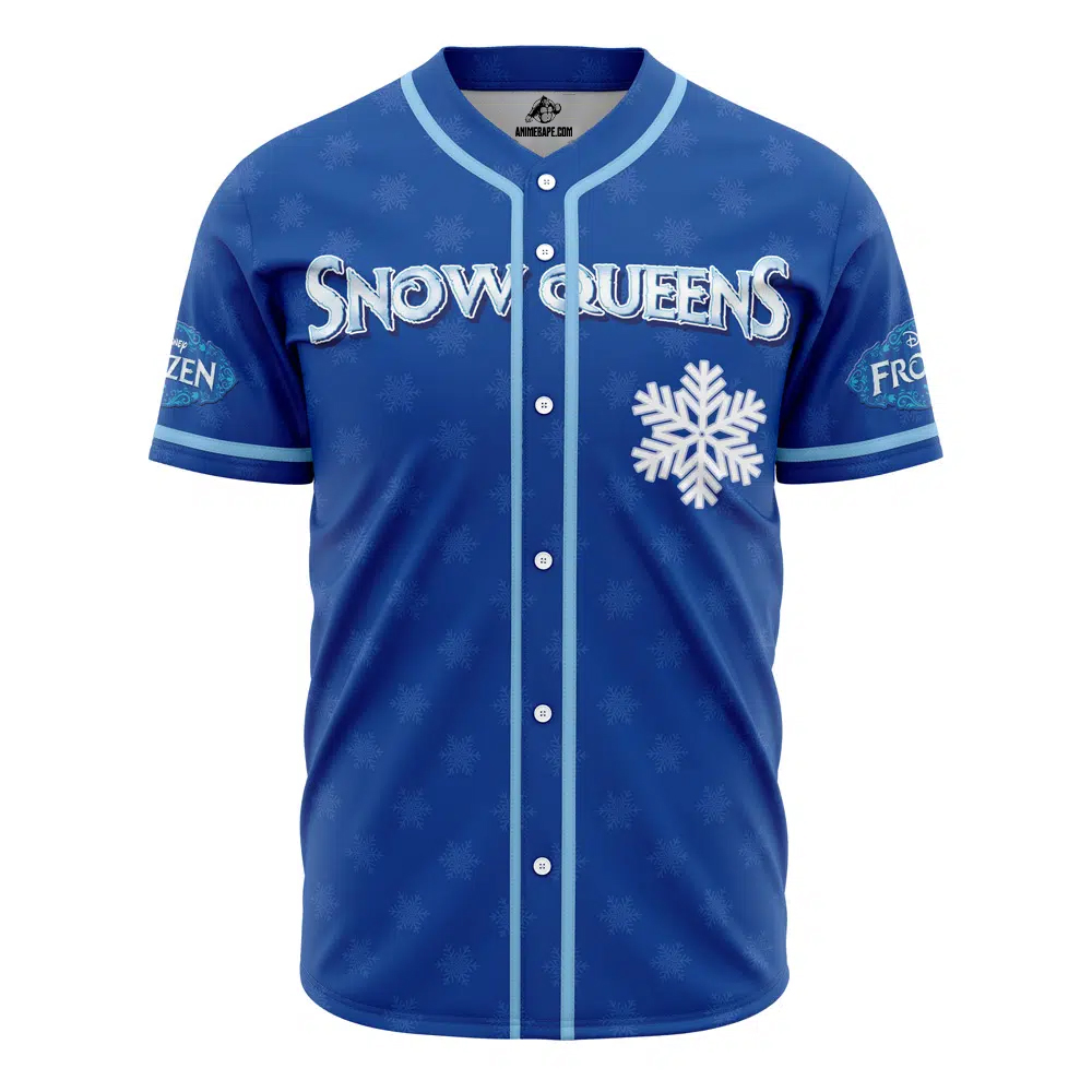 Elsa Frozen V2 Disney Custom Baseball Jersey - Otaku Hall