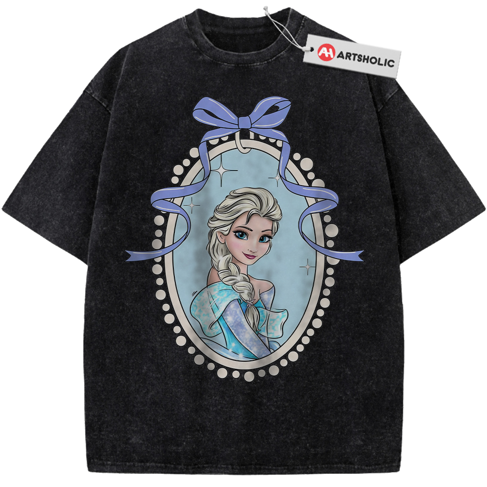Alternative view of Elsa Shirt, Frozen Shirt, Animated Shirt, Vintage T-Shirt
